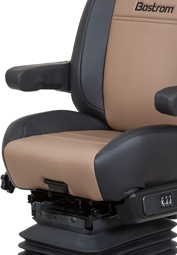 Pro Ride Truck Seat, LOPRO 910 AIR Suspension, Hi-Back, Air Lumbar, Black  Ultra-Leather » 75 Chrome Shop
